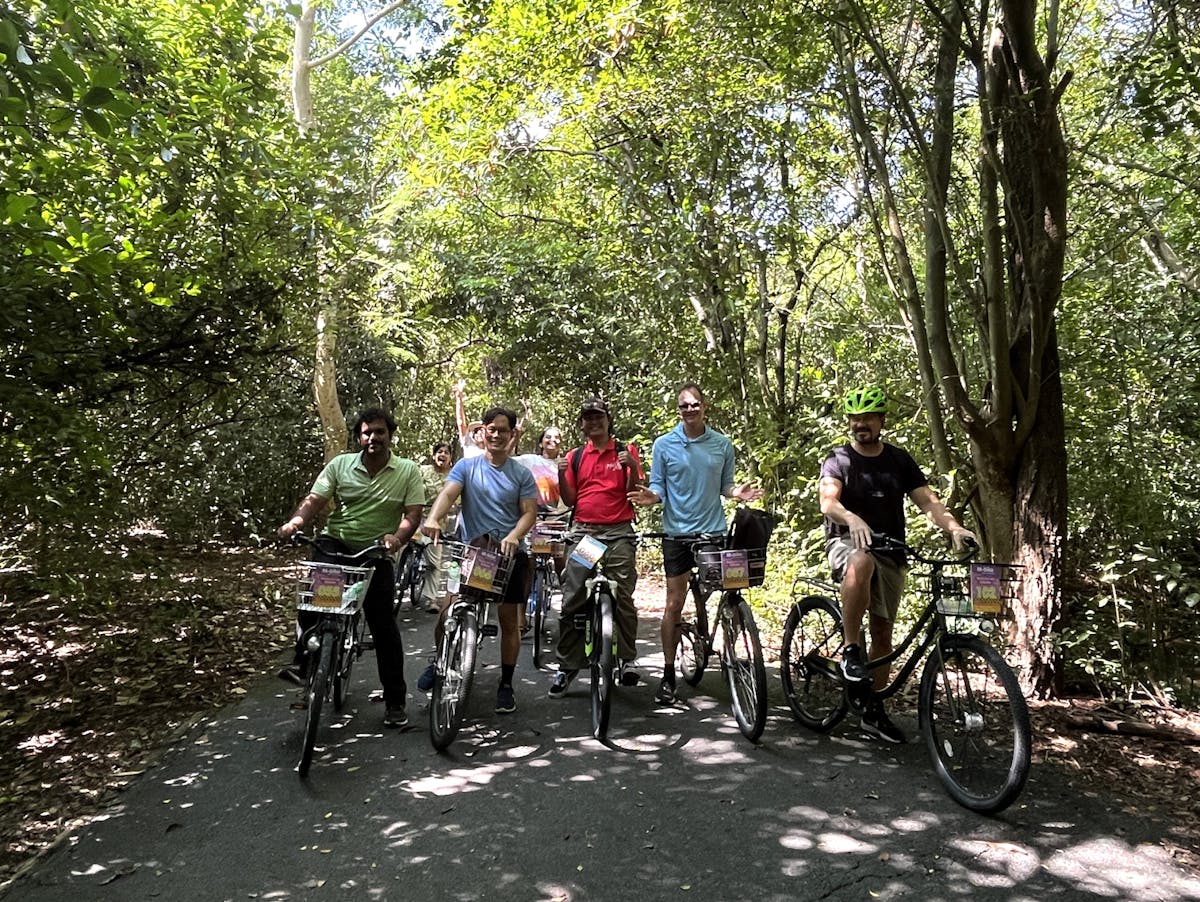 Tour guidato di Bangkok in bicicletta per piccoli gruppi intorno a Bang Krachao