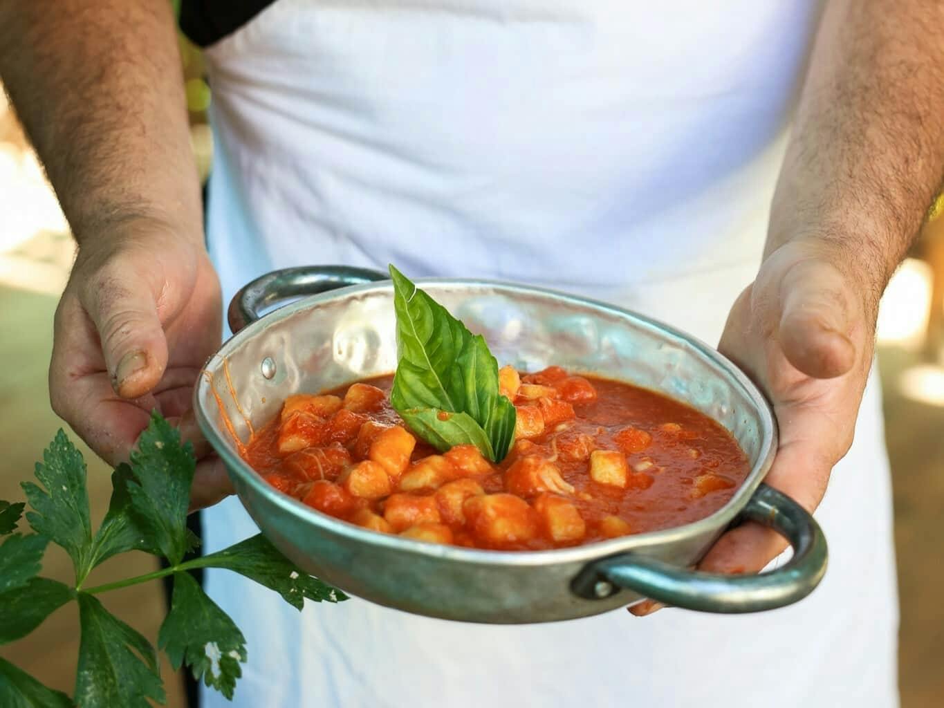 Clase de cocina tradicional en La Limonaia de Sorrento