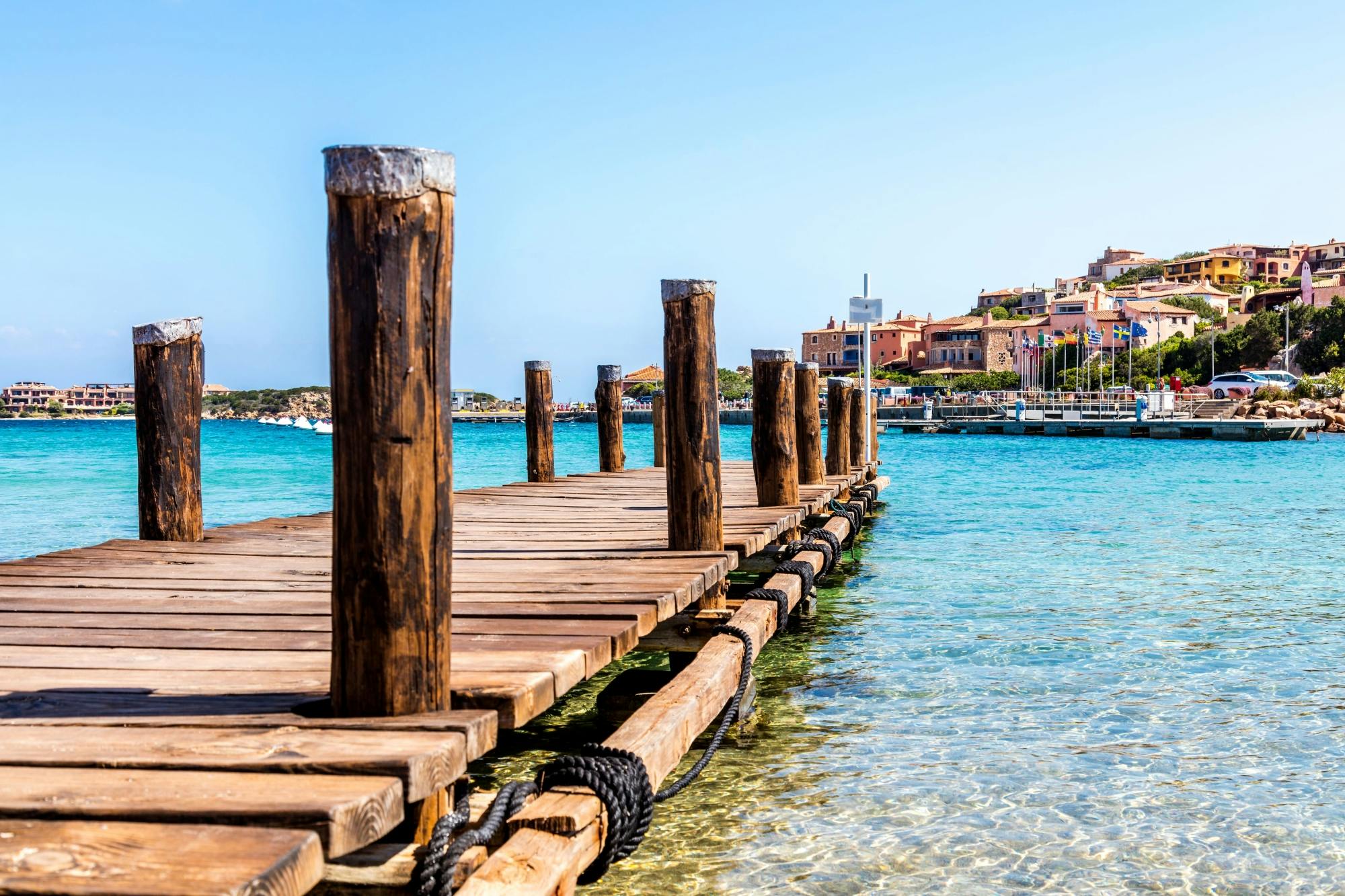 Guided tour of Costa Smeralda with Porto Cervo and beach time