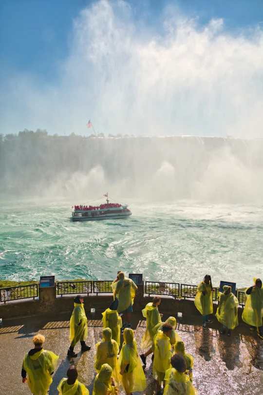 Niagara Falls guided tour with boat ride and maple tasting from the US