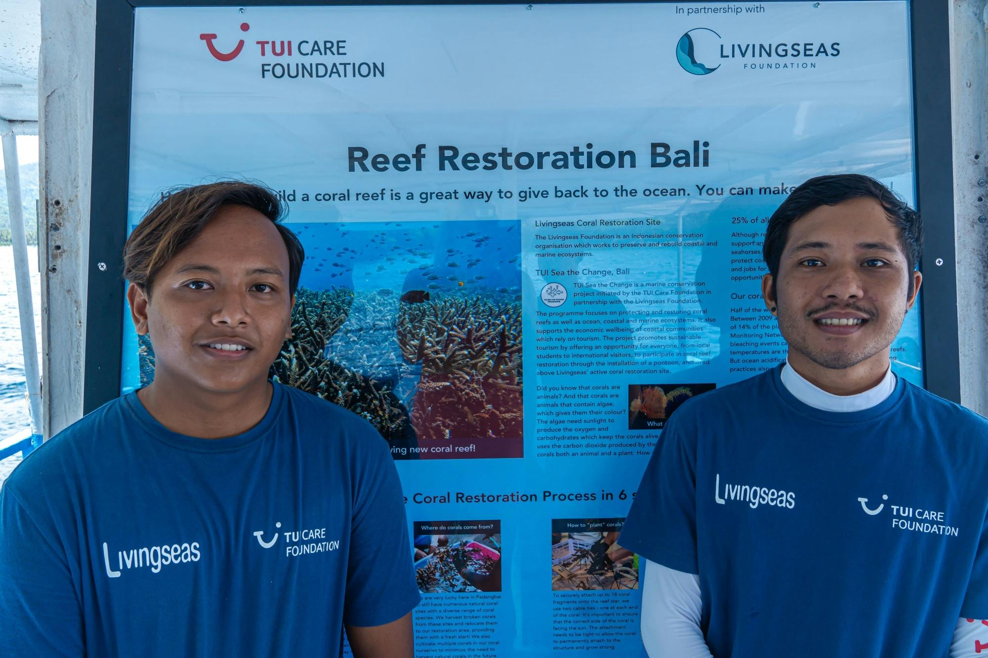 Bali coral restoration snorkelling tour with lunch