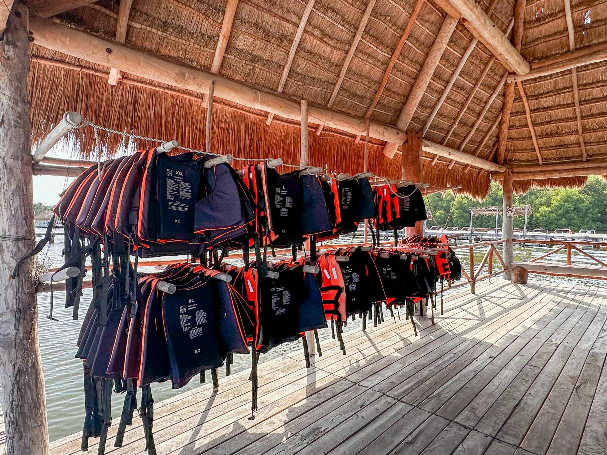 Wave runner adventure in Puerto Maya