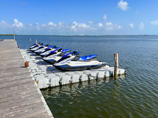 Wave runner adventure in Puerto Maya