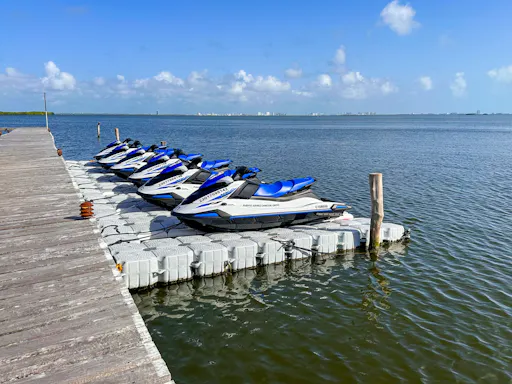 Wave runner adventure in Puerto Maya