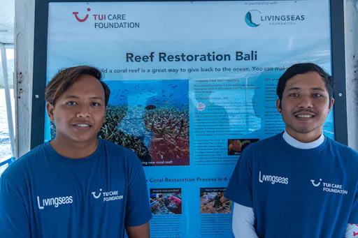 Bali coral restoration snorkelling tour with lunch