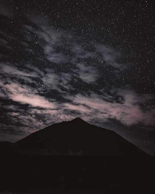 Puesta de sol y observación de estrellas en el Parque Nacional del Teide