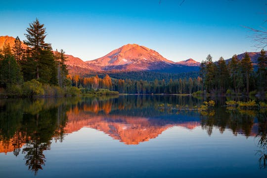 Self-guided driving audio tour of Lassen Volcanic National Park