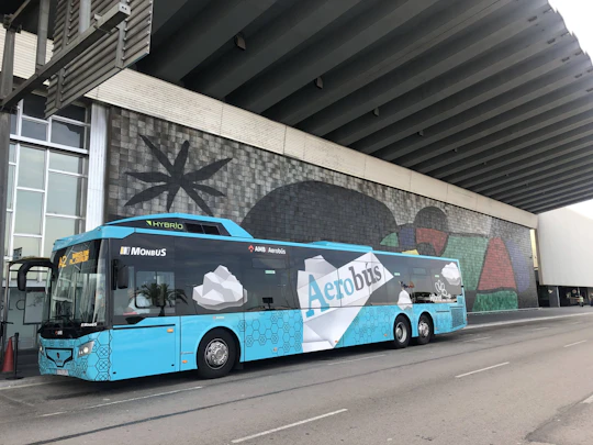 Barcelona-El Prat Aerobús shuttle service to and from the city centre