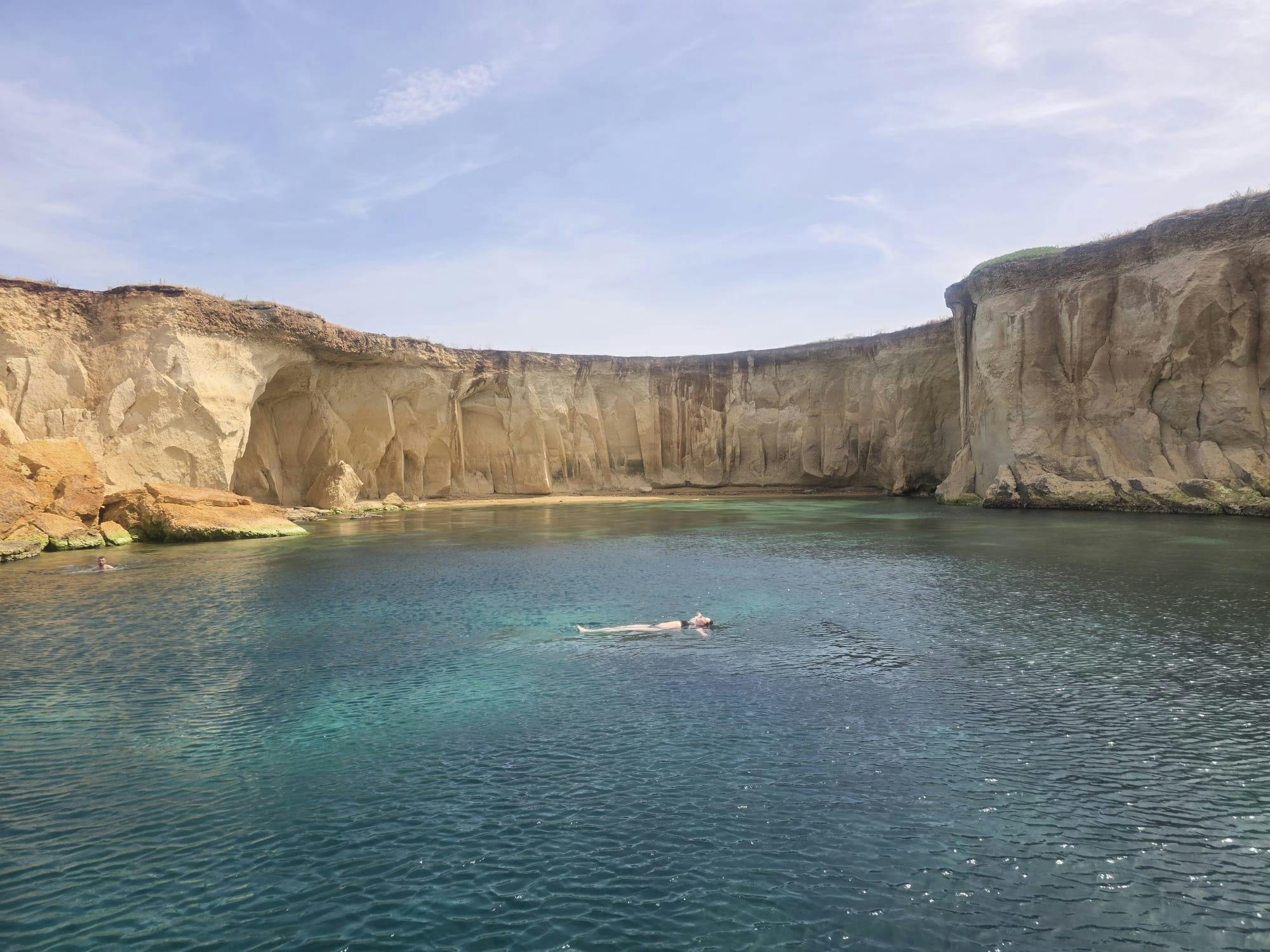 2.5-hour boat tour to Ortigia sea caves and Pillirina