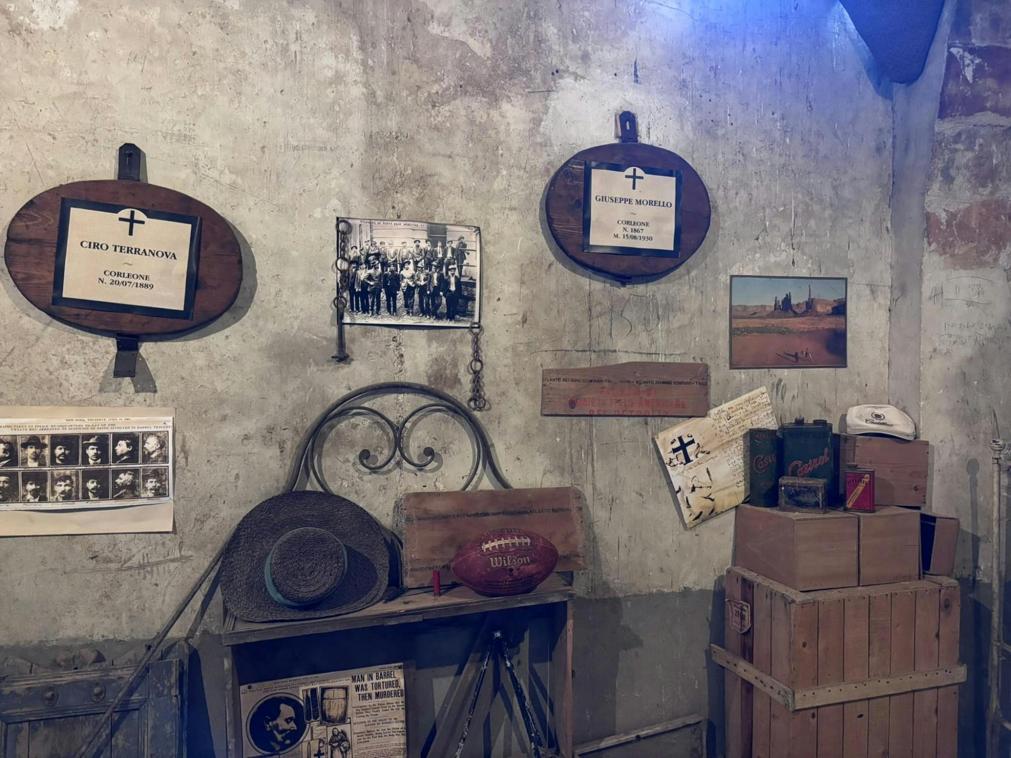 Guided Corleone mafia resistance tour with lunch