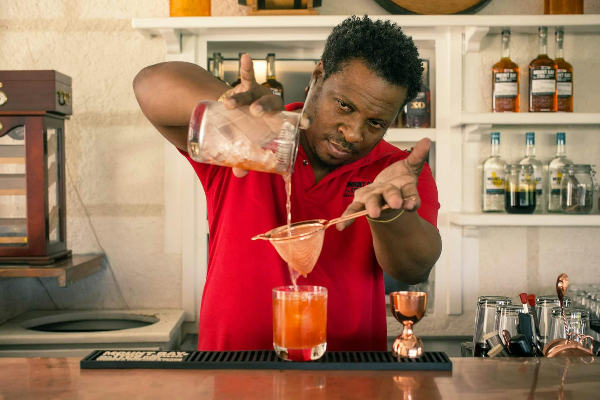 Aap Zipline & Mount Gay Rum ervaring