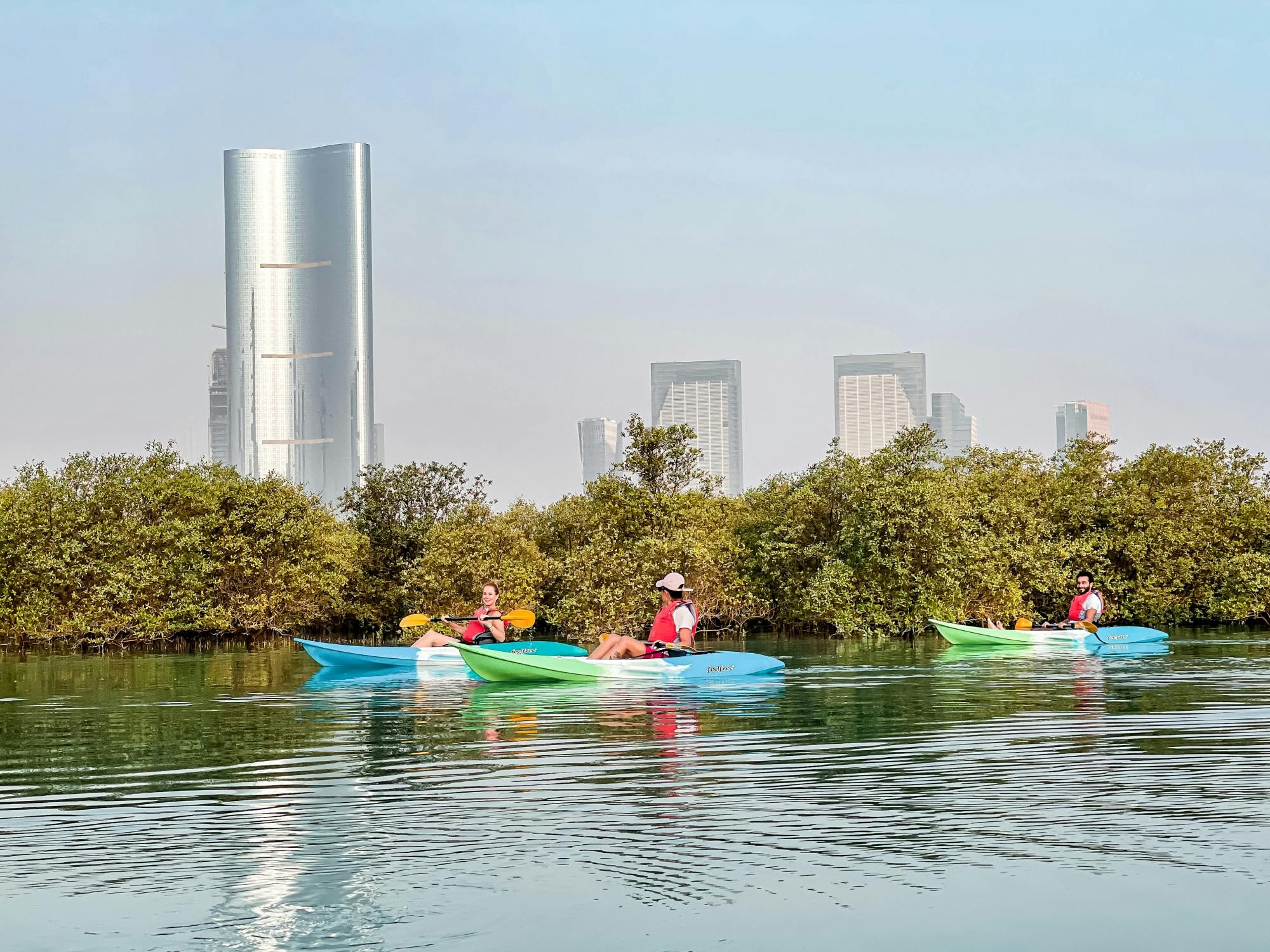Reem Central Park guided kayak tour
