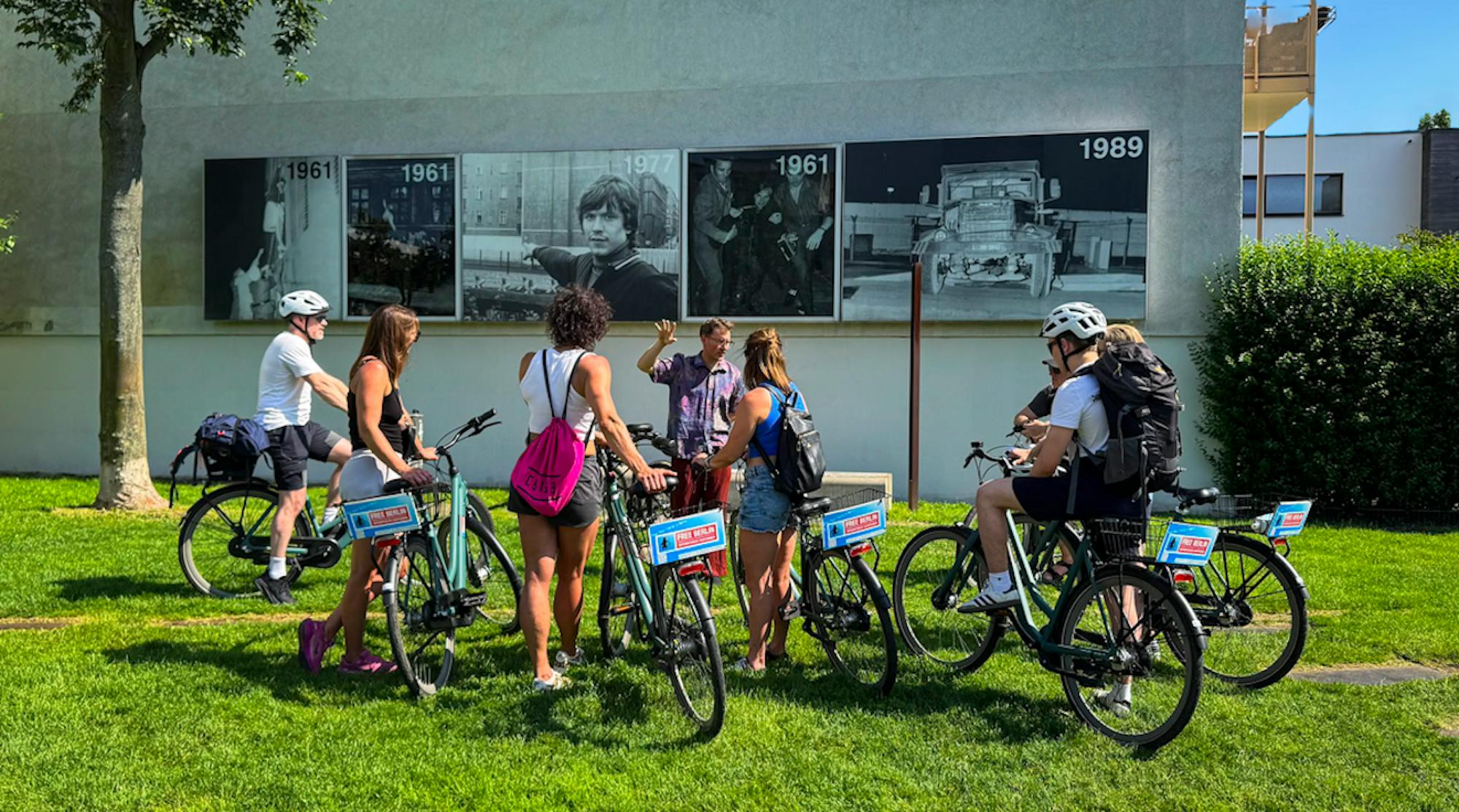 Third Reich and Berlin Wall guided bike tour