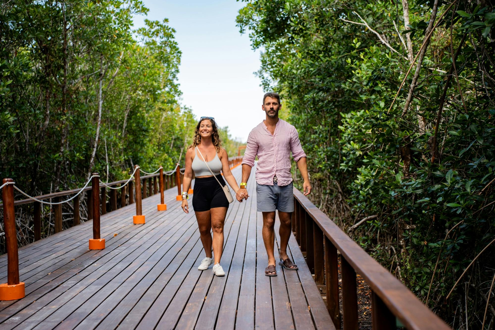 Cozumel Island’s KUZA beach club with El Cielo snorkelling trip