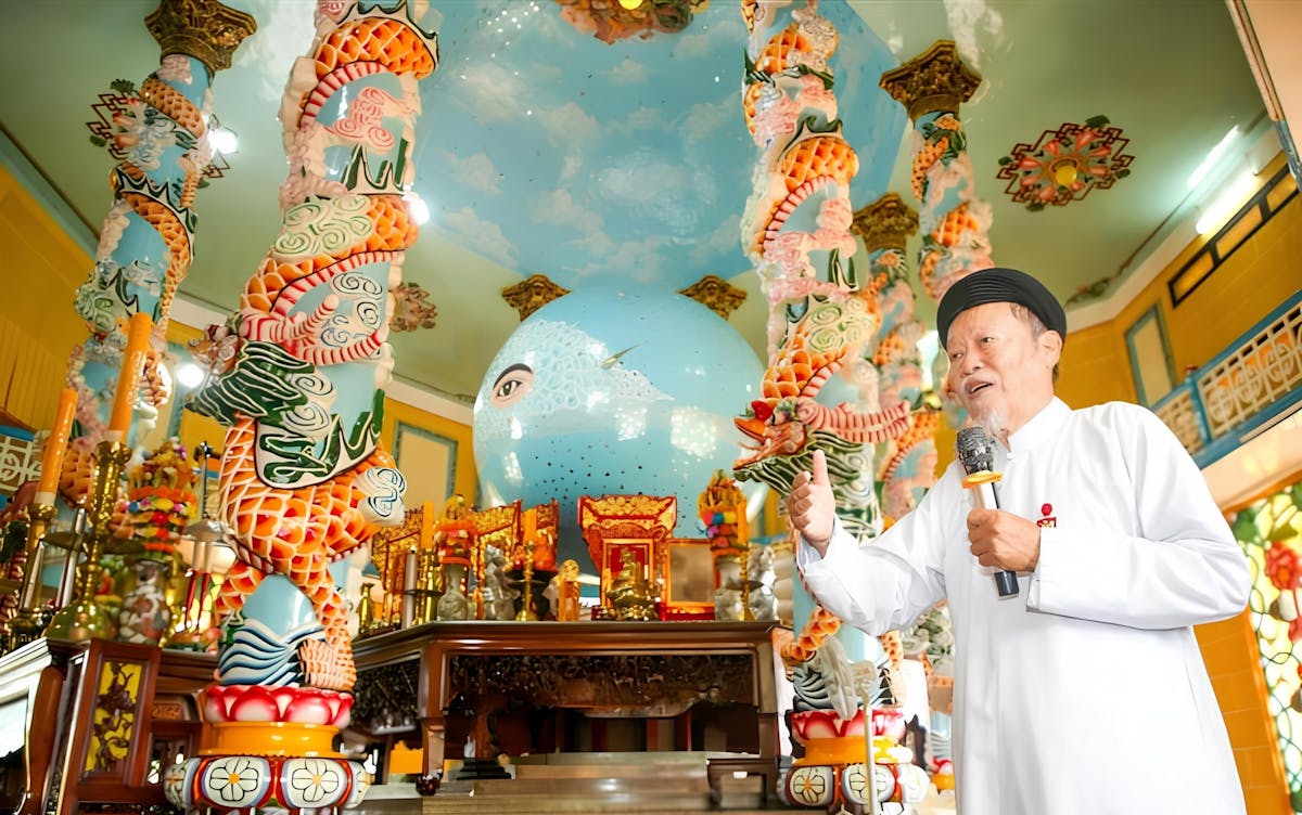 Halve dagtour langs verschillende spirituele plekken in Ho Chi Minhstad