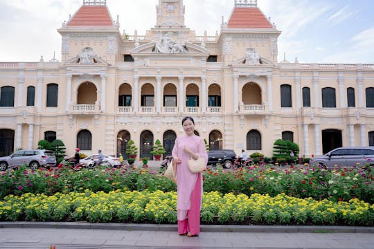 Áo Dài fitting and photoshoot tour in Ho Chi Minh City