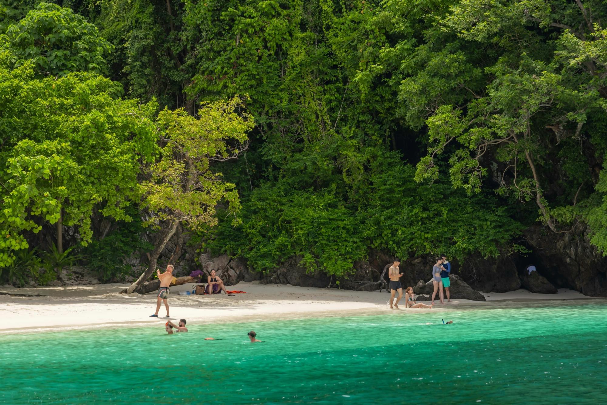 Full-day canoe and snorkel trip to Phang Nga Bay with lunch