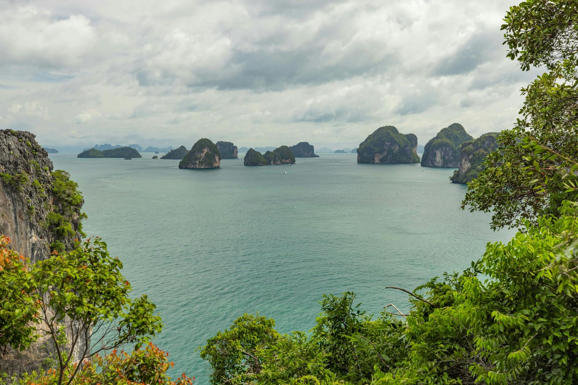 Full-day canoe and snorkel trip to Phang Nga Bay with lunch