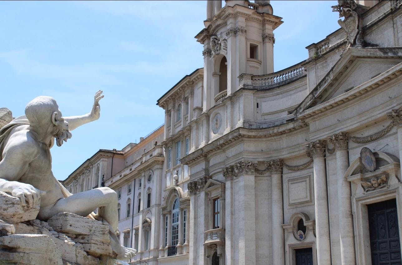 Rome's churches private tour by golf cart