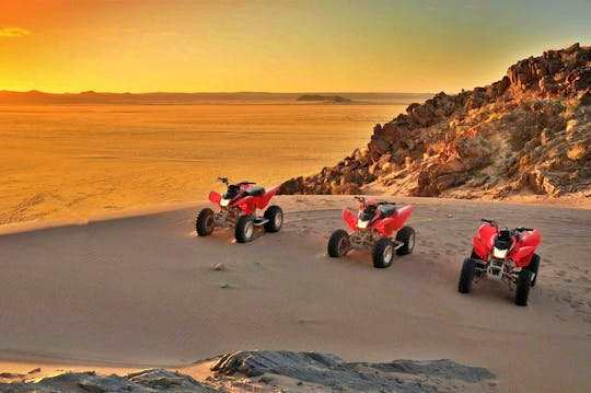 Private premium quad safari from Hurghada with Bedouin tea tasting