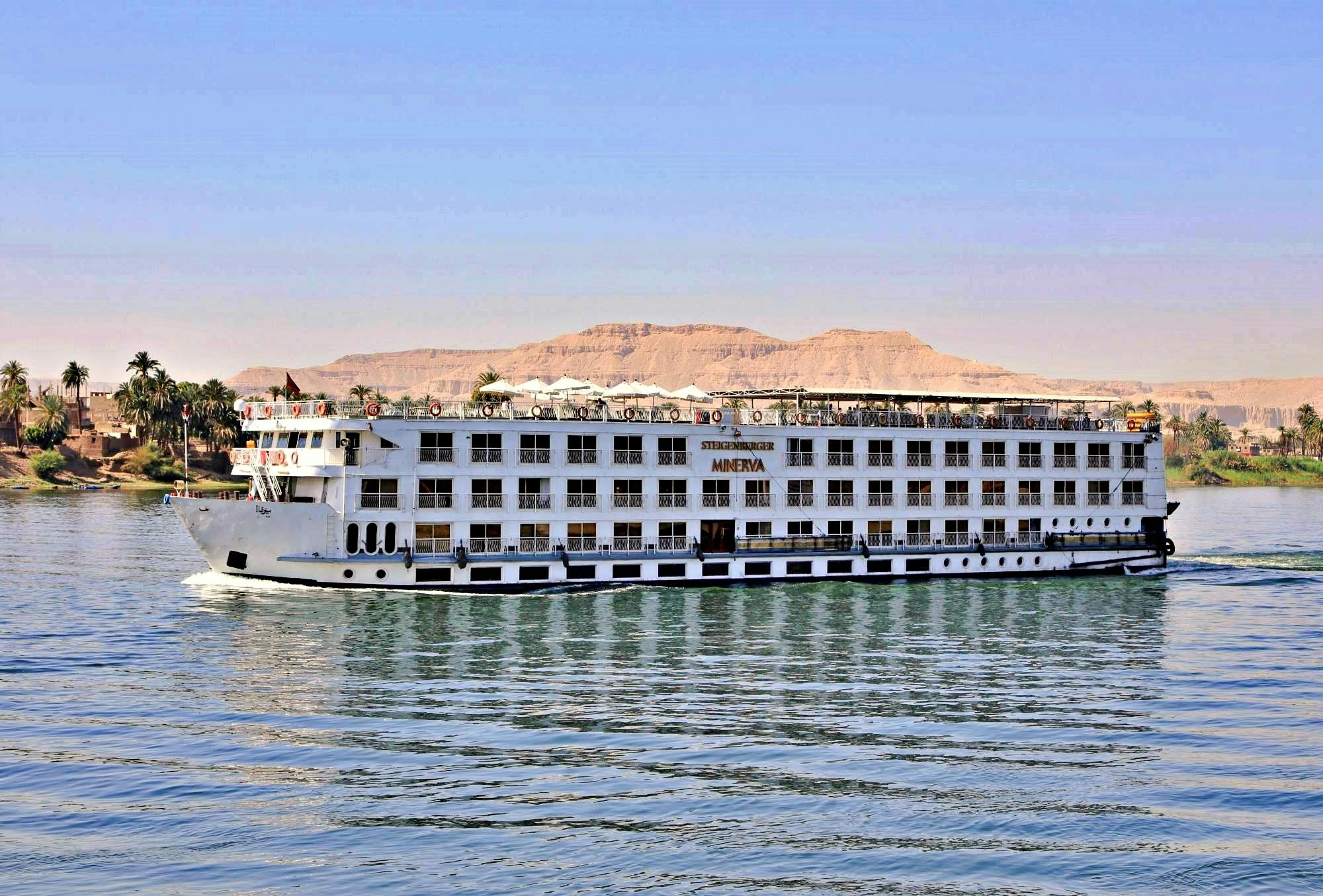 Cruzeiro de 7 noites no Nilo saindo de Luxor no MS Minerva com pensão completa e passeios