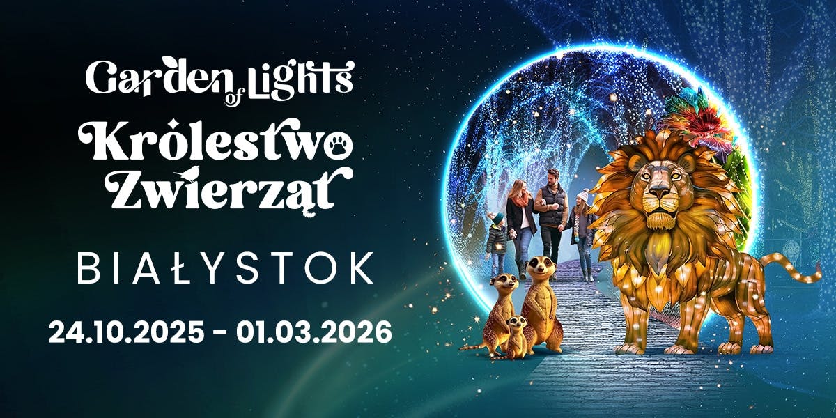 Animal Kingdom Garden of Lights exhibition in Białystok