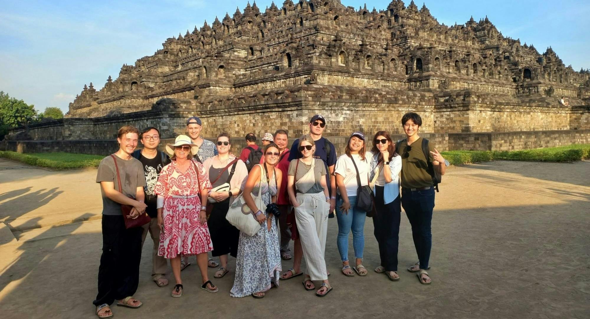 Private tour to Prambanan and Borobudur with full climb up access