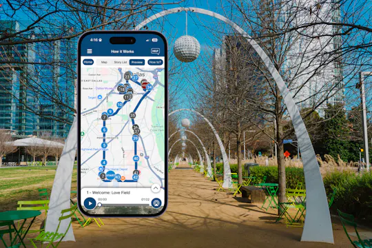 Dallas JFK assassination self-guided audio driving tour