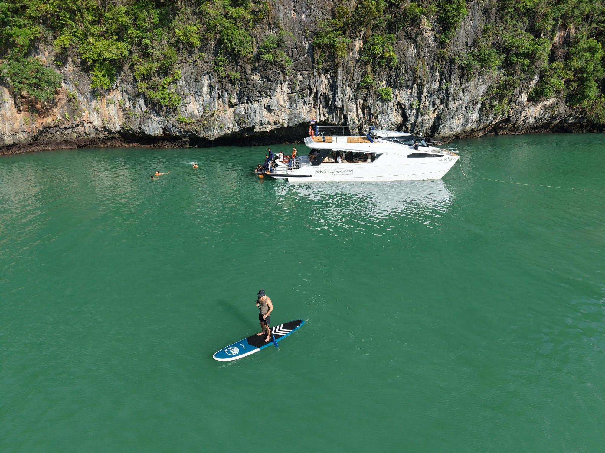 Full-day Phang Nga Bay sunset catamaran cruise