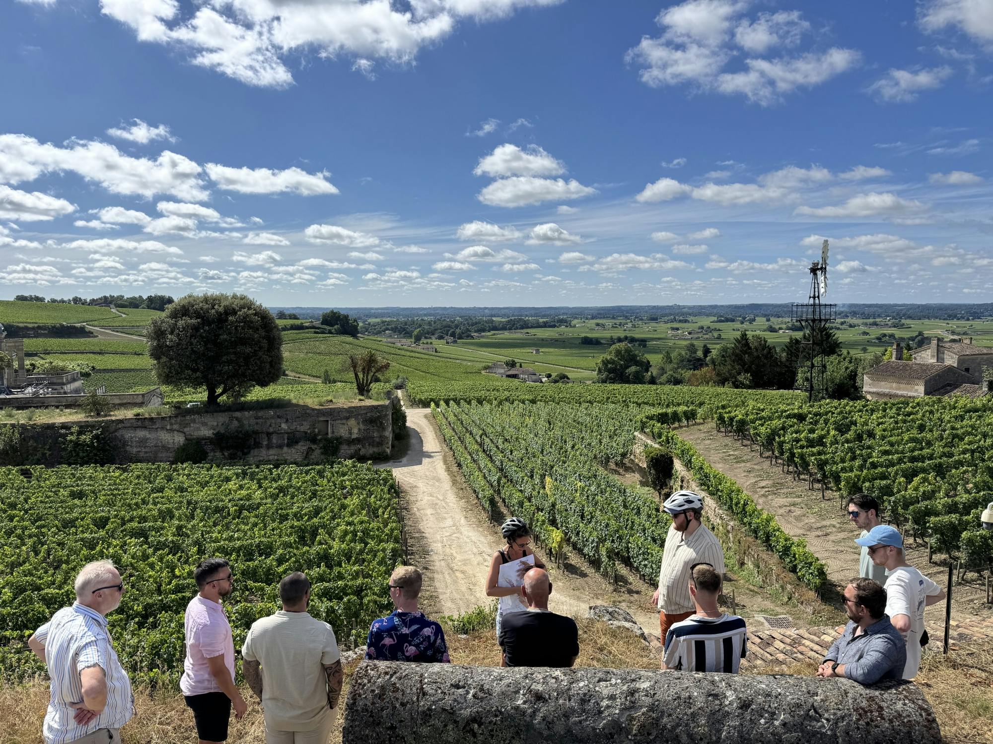 Visite à vélo dans le cœur des vignes de Saint-Émilion