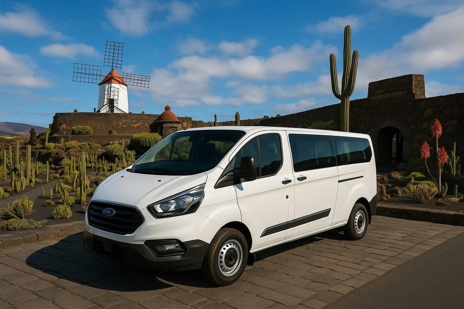 Lanzarote landscapes tour with wine-tasting at a local bodega