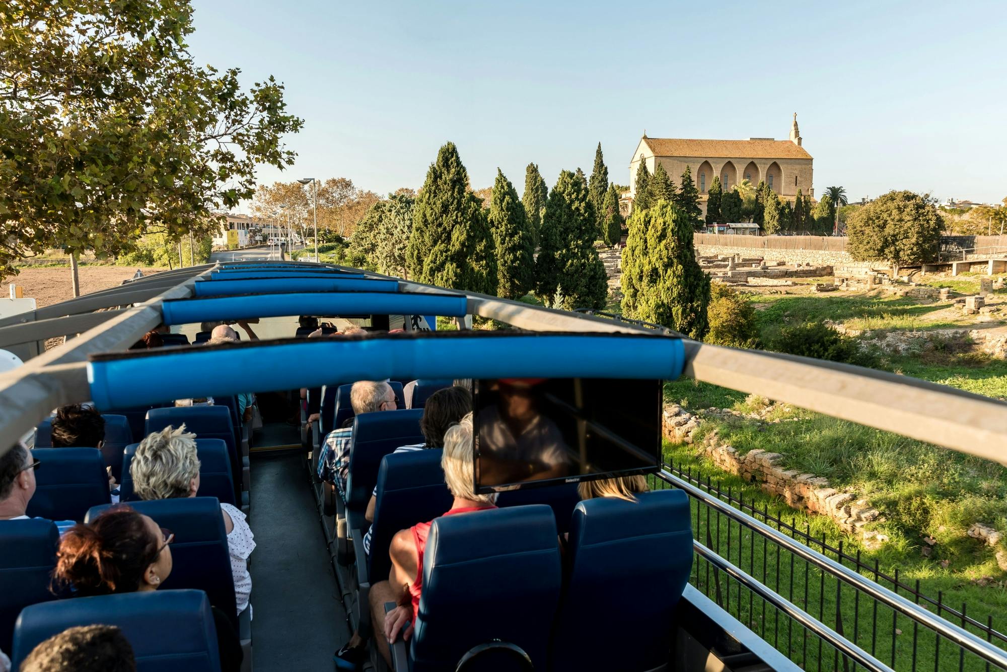 Alcudia open-top sightseeing bus tour