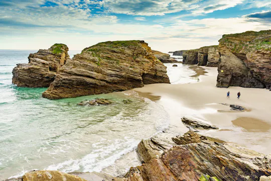 Ganztägige Tour zum Strand der Kathedralen, Ribadeo und Tapia ab Gijón