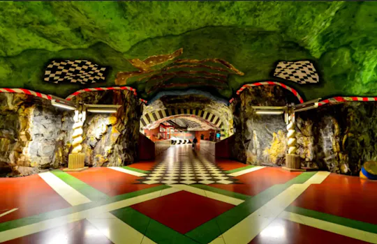 Kunst- und Fotogalerie-Rundgang durch das Stockholmer U-Bahn-Netz