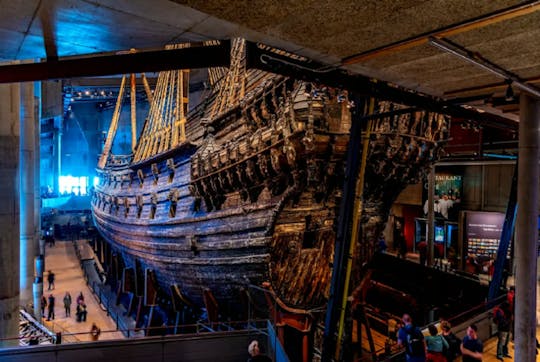 Visita guiada ao Museu Vasa e ao seu navio de guerra histórico