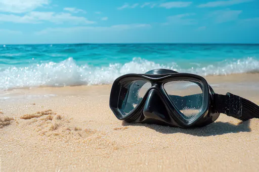 Cozumel Island’s KUZA beach club with El Cielo snorkelling trip