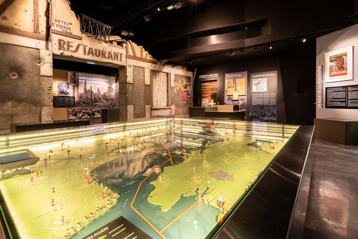 D-Day audiotour met gids in Caen