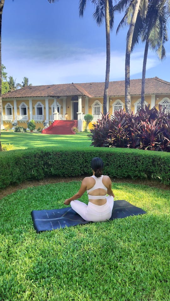 South Goa yoga and meditation day trip at Silva Heritage Mansion