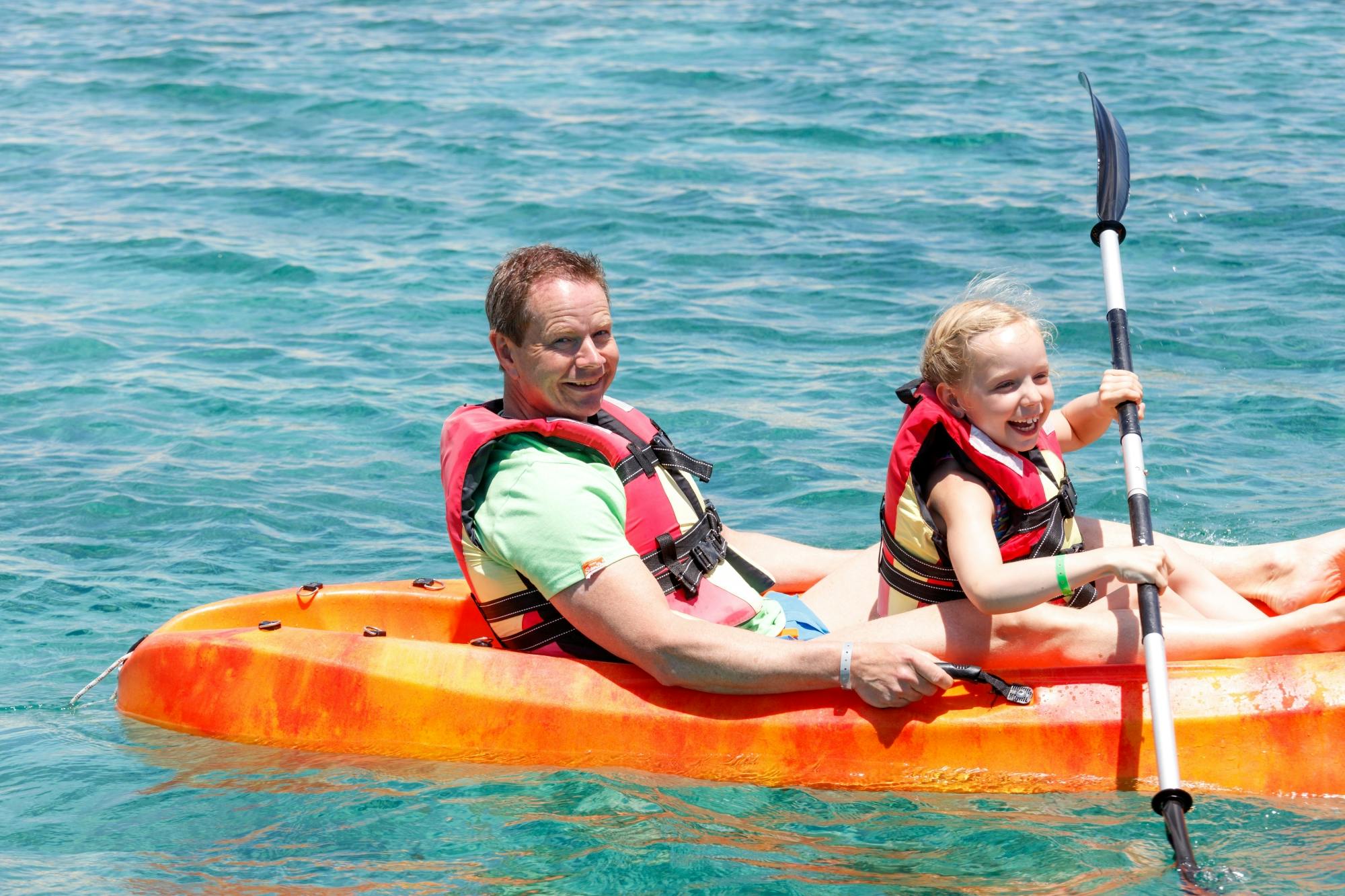 Oby catamaran cruise to Lobos Island with snorkelling