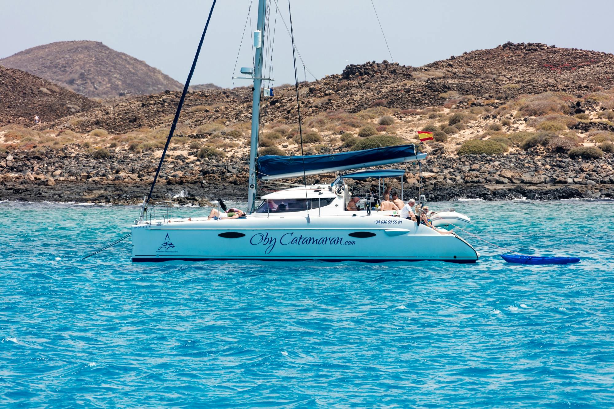 Fuerteventura Oby Catamaran Cruise to Lobos with snorkelling