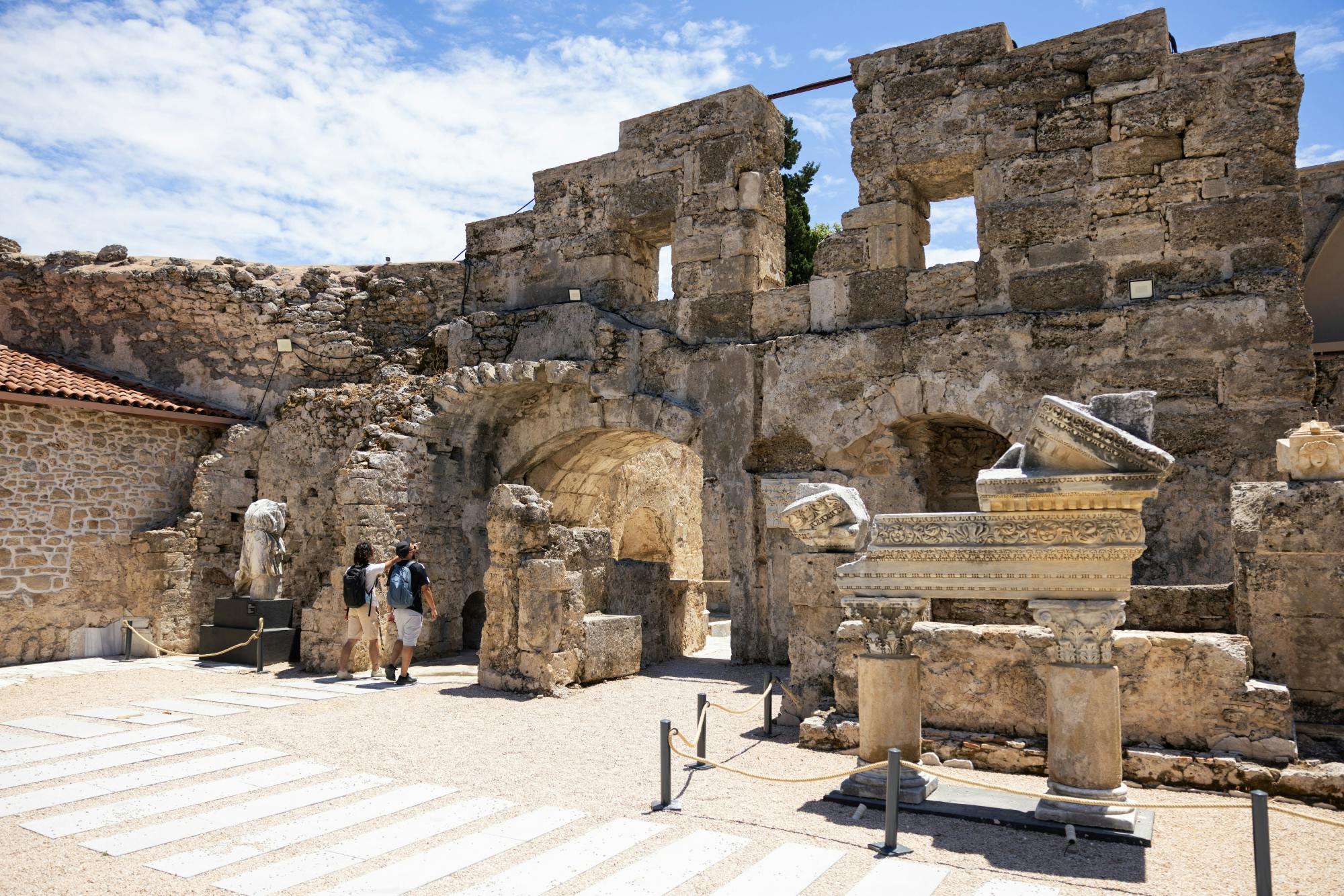 Half-day guided tour of Side with Temple of Apollo visit