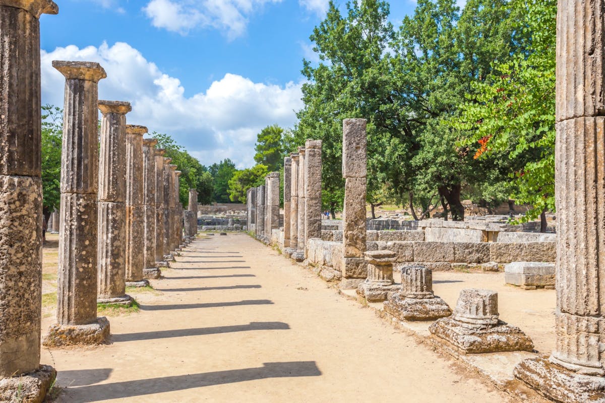 Rondleiding met gids door het oude Olympia vanuit Athene