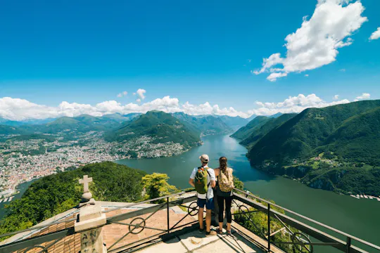 Biglietto per la funicolare e il museo del Monte San Salvatore