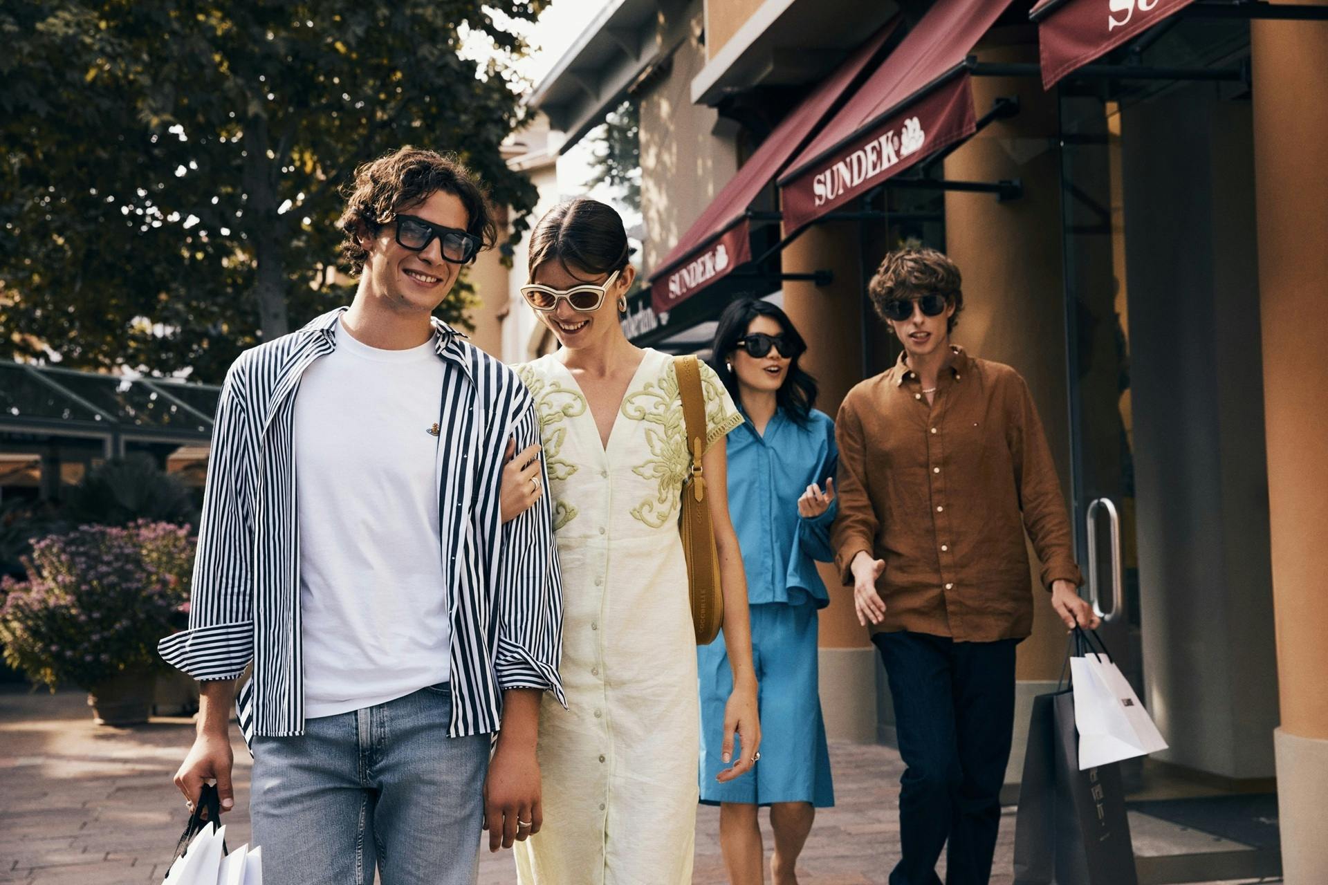 Full-day luxury shopping experience at Fidenza Village with lunch