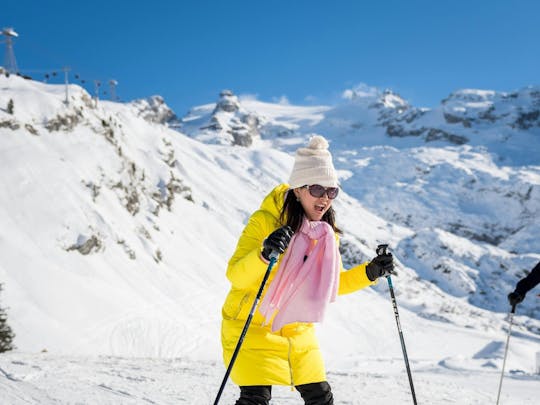 Mount Titlis snow fun for first-time skiers from Zurich
