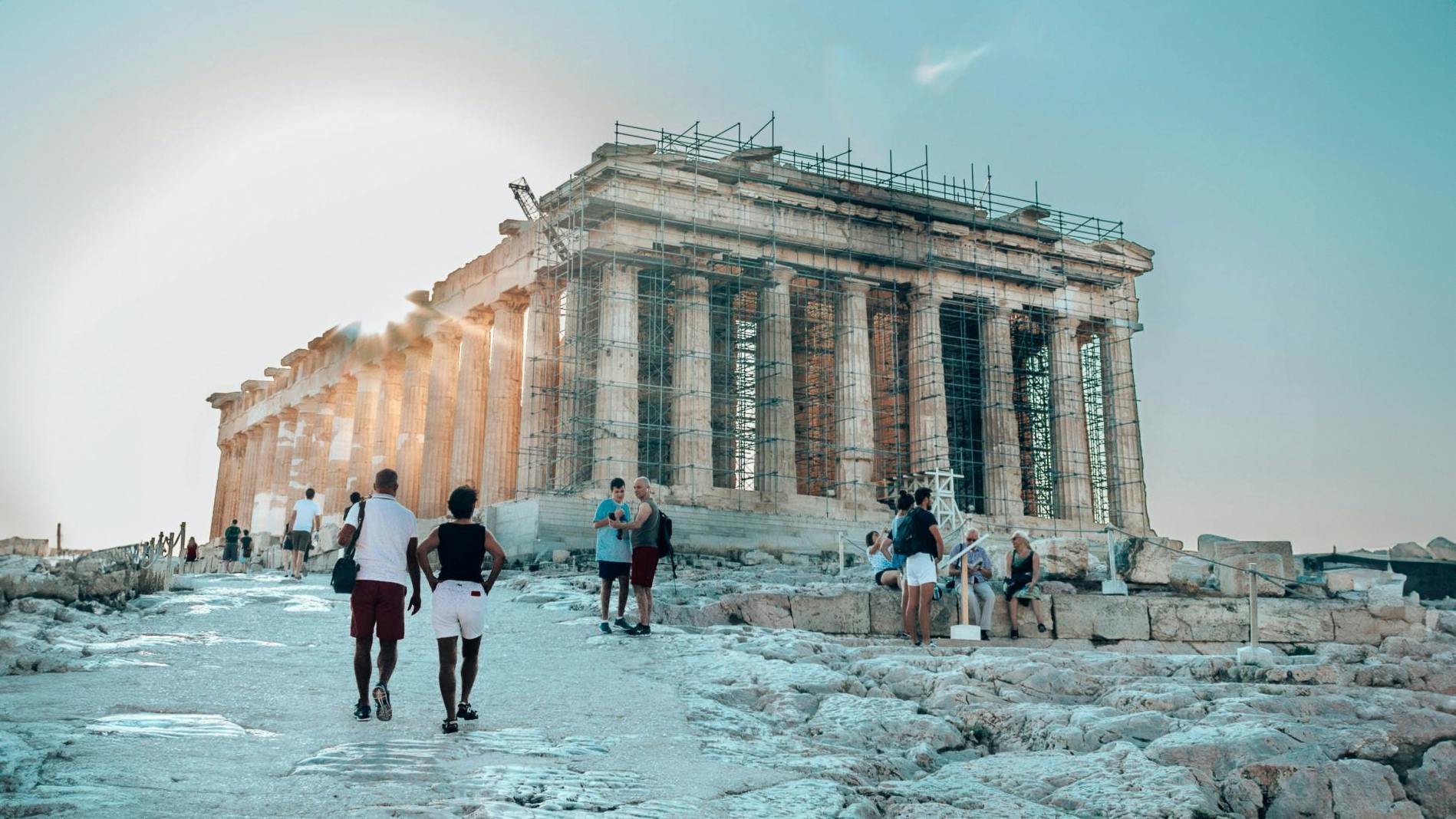 Geführte Tour durch die Mythologie der Akropolis und kulinarische Tour