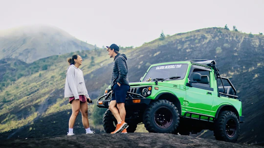 Mount Batur sunrise and natural hot springs 4WD tour