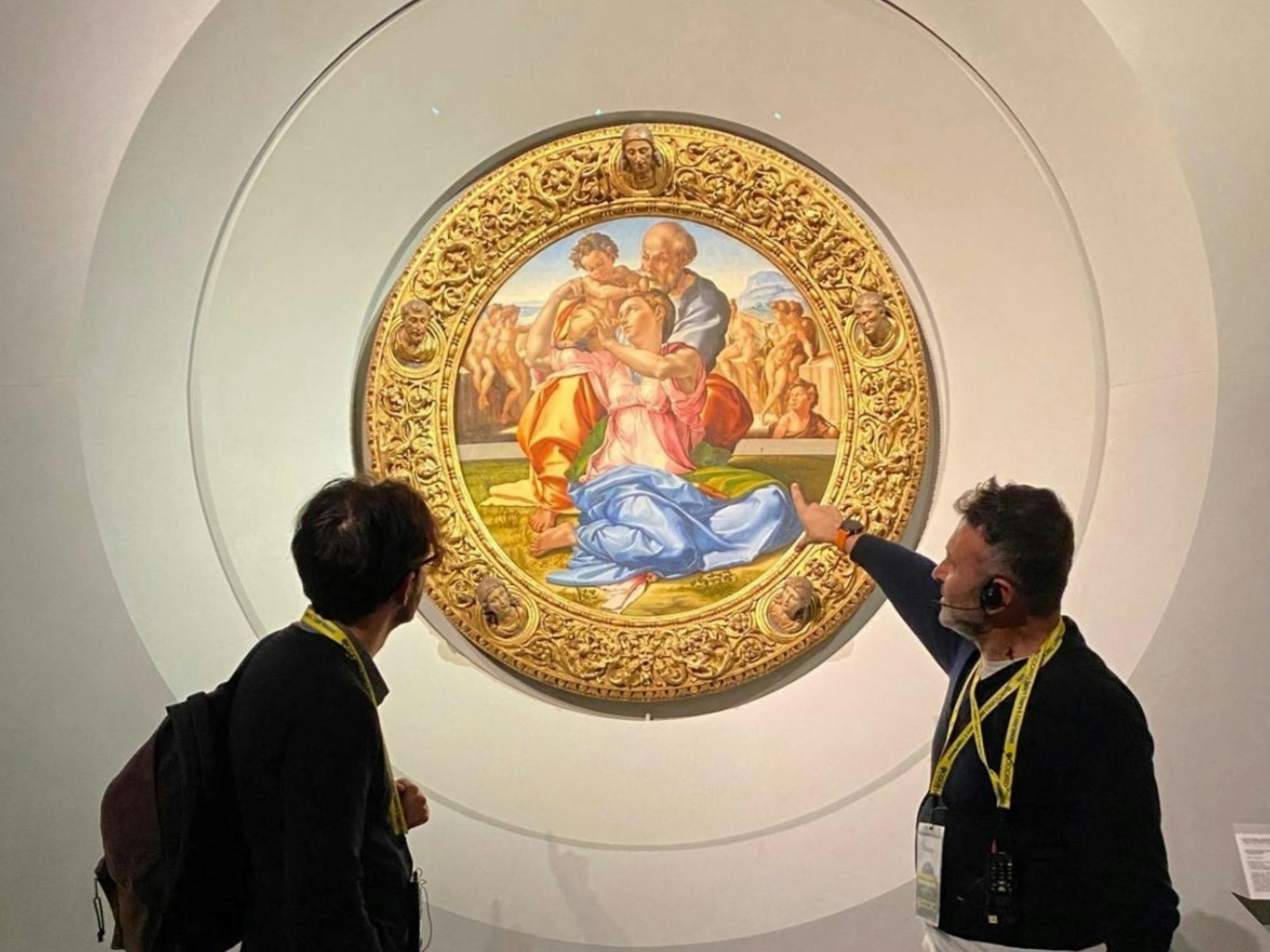 Audioguided tour at the Uffizi Gallery with live expert commentary