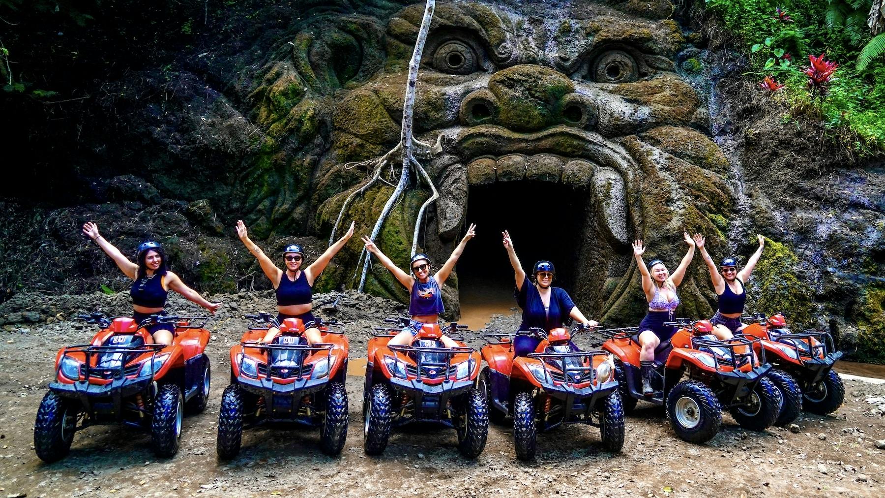 Bali Quad bike and white water rafting combo adventure
