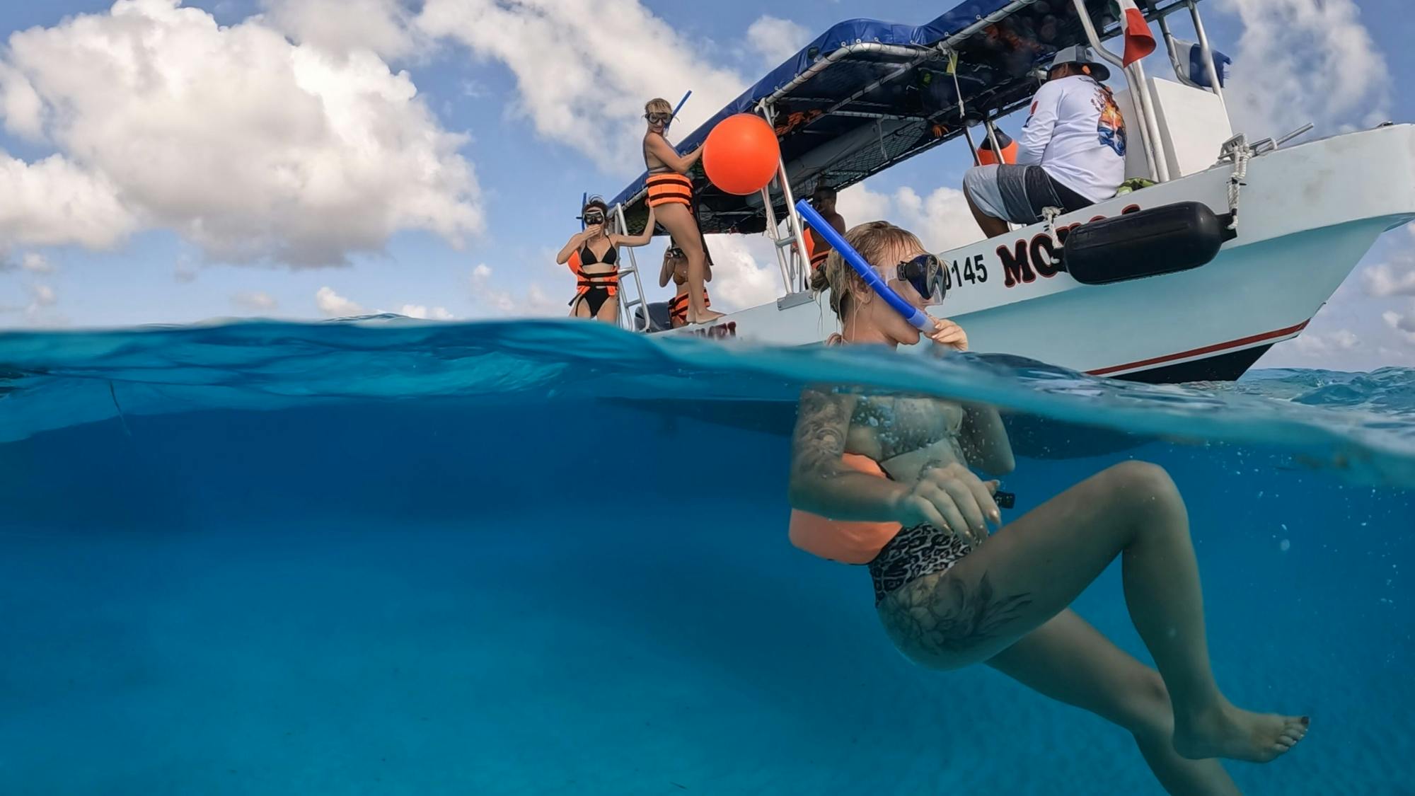 Cozumel guided snorkelling and island tour from Cancun